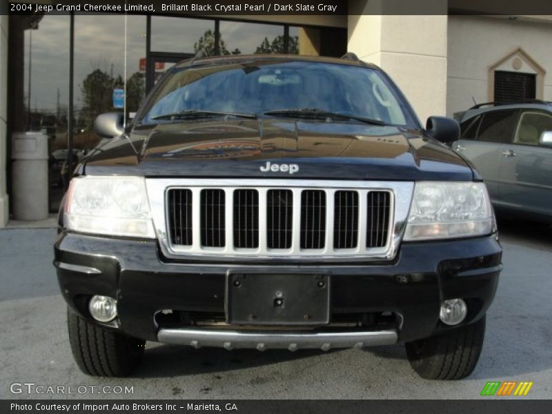 Brillant Black Crystal Pearl / Dark Slate Gray 2004 Jeep Grand Cherokee Limited