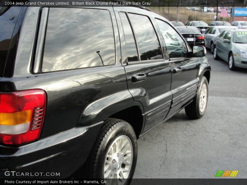 Brillant Black Crystal Pearl / Dark Slate Gray 2004 Jeep Grand Cherokee Limited
