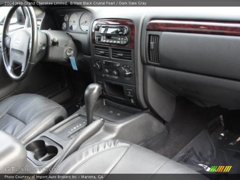 Brillant Black Crystal Pearl / Dark Slate Gray 2004 Jeep Grand Cherokee Limited