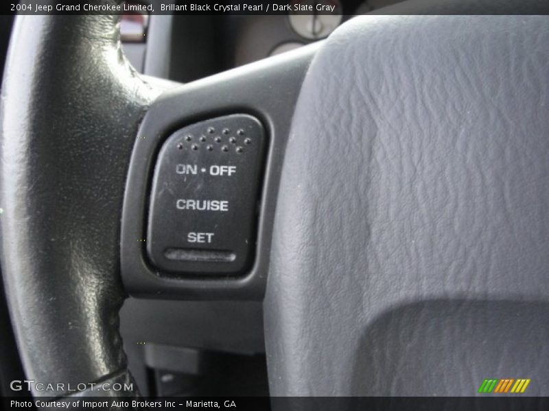 Brillant Black Crystal Pearl / Dark Slate Gray 2004 Jeep Grand Cherokee Limited
