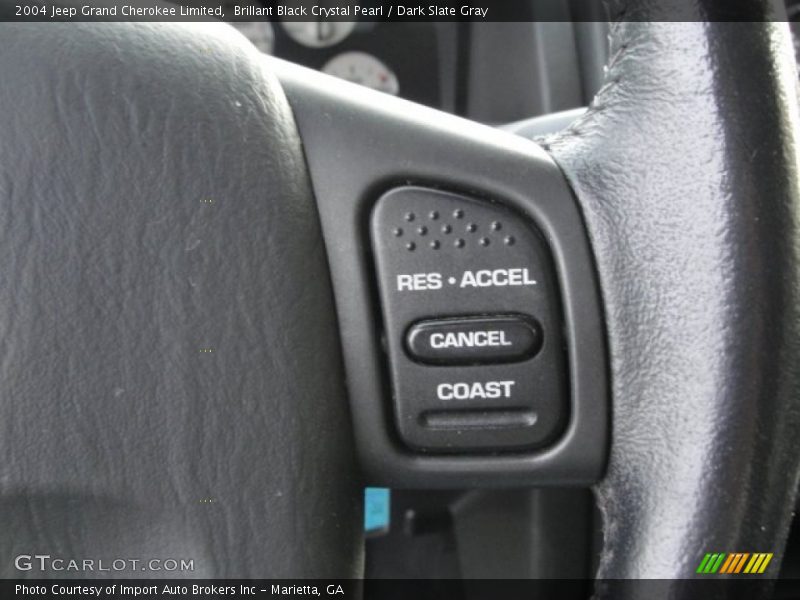 Brillant Black Crystal Pearl / Dark Slate Gray 2004 Jeep Grand Cherokee Limited