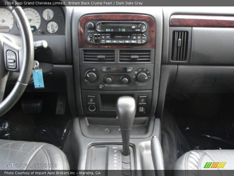 Brillant Black Crystal Pearl / Dark Slate Gray 2004 Jeep Grand Cherokee Limited