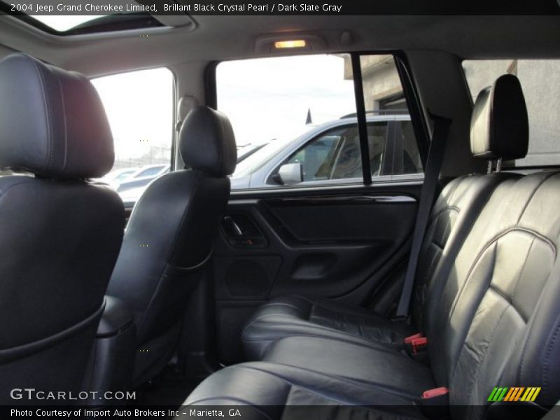 Brillant Black Crystal Pearl / Dark Slate Gray 2004 Jeep Grand Cherokee Limited