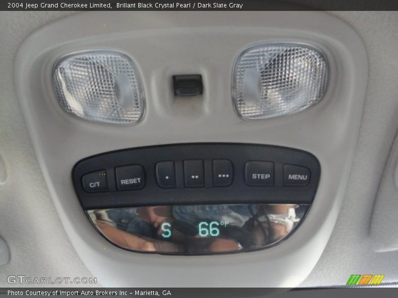 Brillant Black Crystal Pearl / Dark Slate Gray 2004 Jeep Grand Cherokee Limited