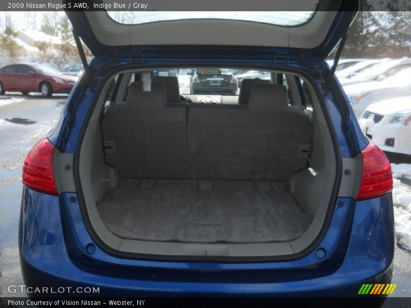 Indigo Blue / Gray 2009 Nissan Rogue S AWD
