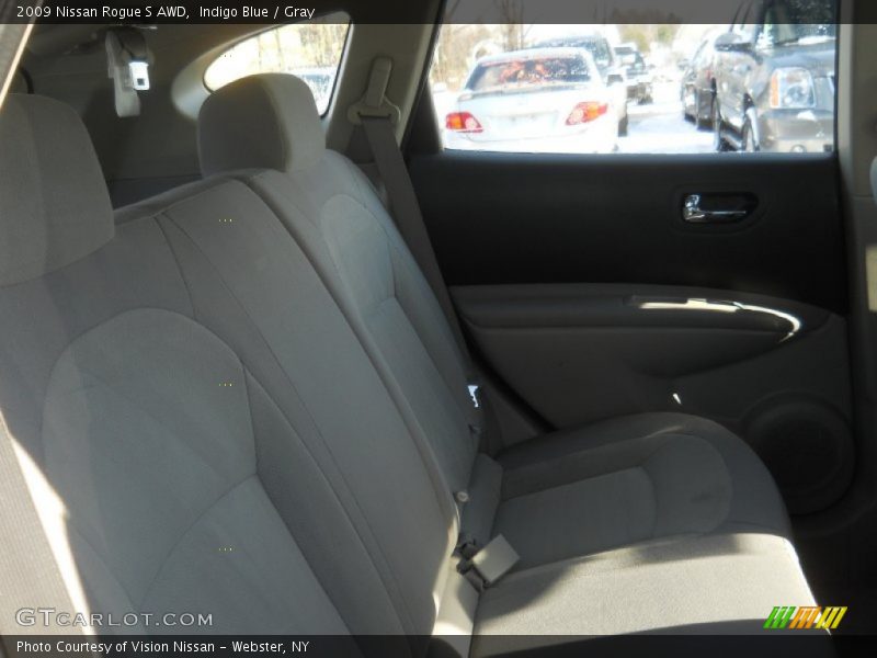 Indigo Blue / Gray 2009 Nissan Rogue S AWD