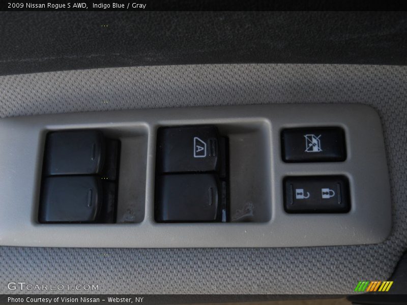 Indigo Blue / Gray 2009 Nissan Rogue S AWD
