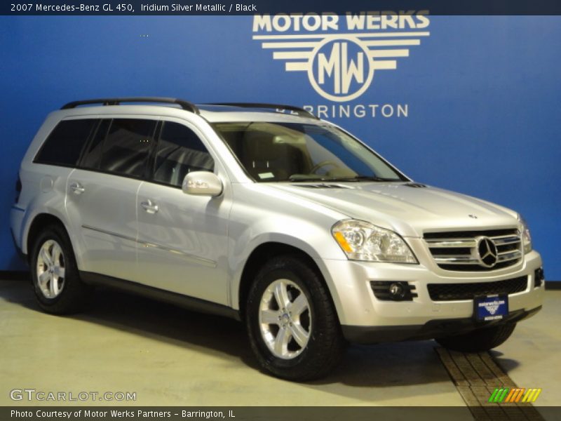 Iridium Silver Metallic / Black 2007 Mercedes-Benz GL 450