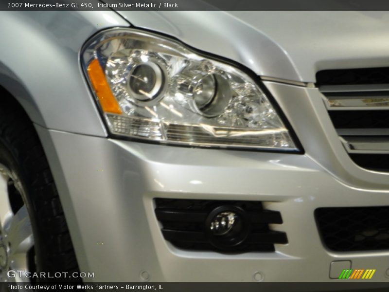Iridium Silver Metallic / Black 2007 Mercedes-Benz GL 450