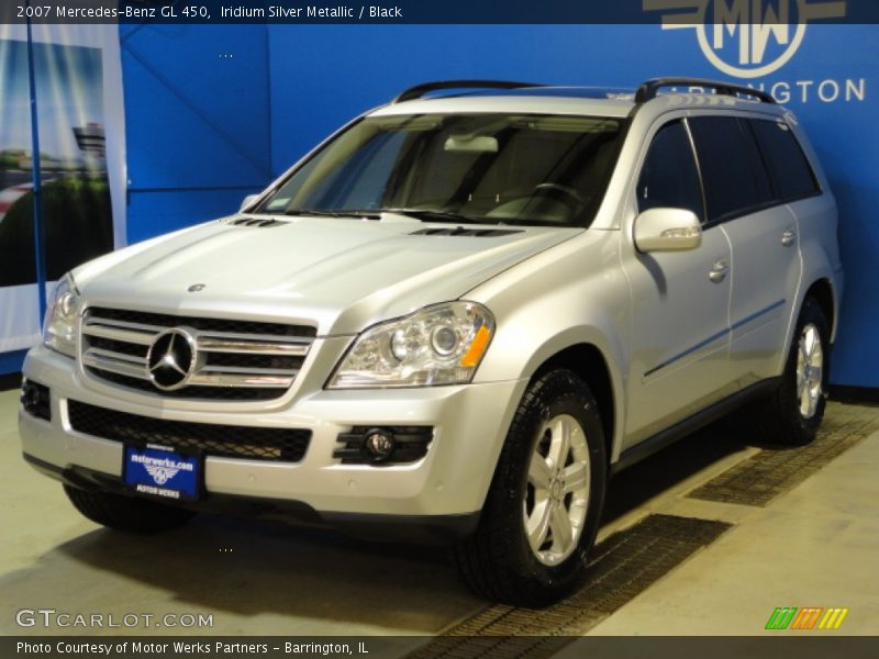 Iridium Silver Metallic / Black 2007 Mercedes-Benz GL 450
