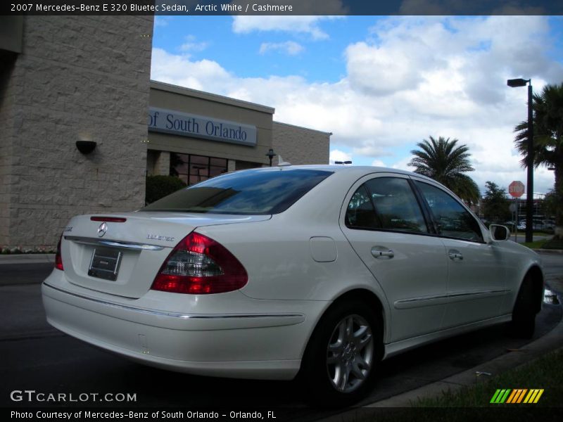 Arctic White / Cashmere 2007 Mercedes-Benz E 320 Bluetec Sedan