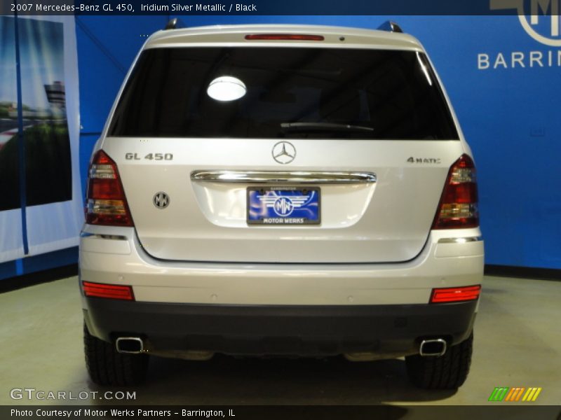 Iridium Silver Metallic / Black 2007 Mercedes-Benz GL 450