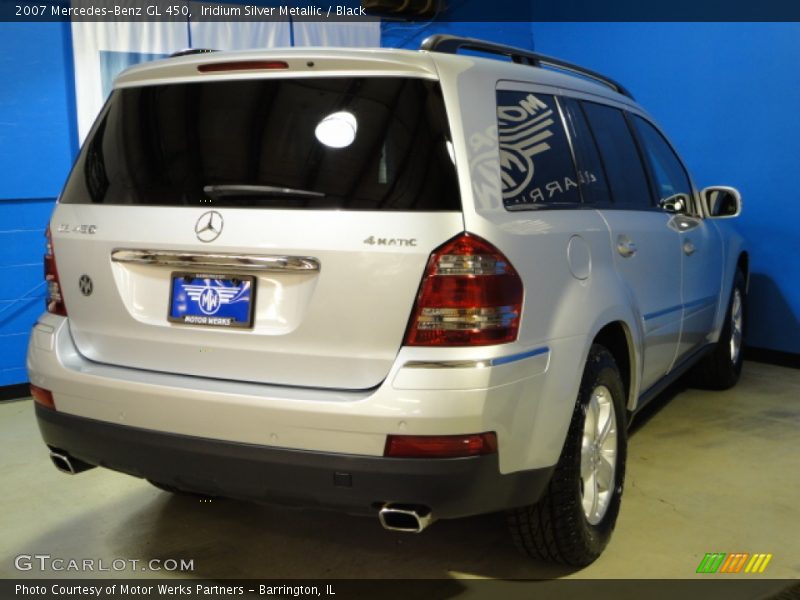 Iridium Silver Metallic / Black 2007 Mercedes-Benz GL 450