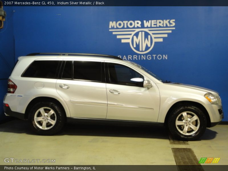 Iridium Silver Metallic / Black 2007 Mercedes-Benz GL 450