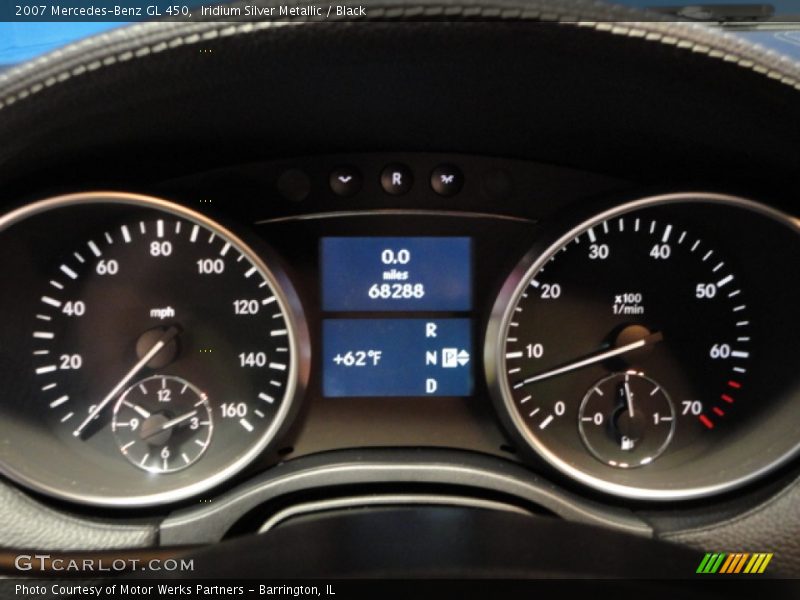 Iridium Silver Metallic / Black 2007 Mercedes-Benz GL 450