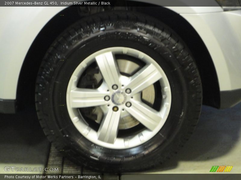 Iridium Silver Metallic / Black 2007 Mercedes-Benz GL 450