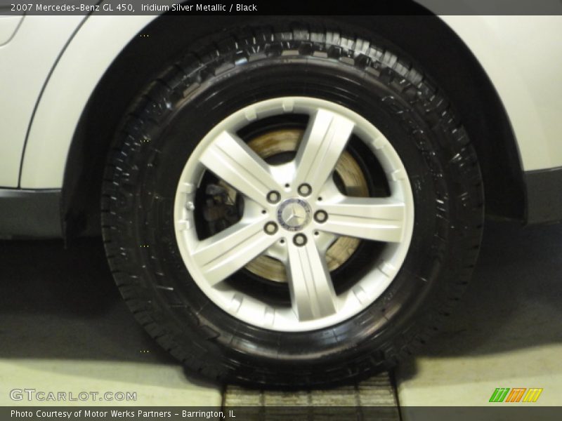 Iridium Silver Metallic / Black 2007 Mercedes-Benz GL 450