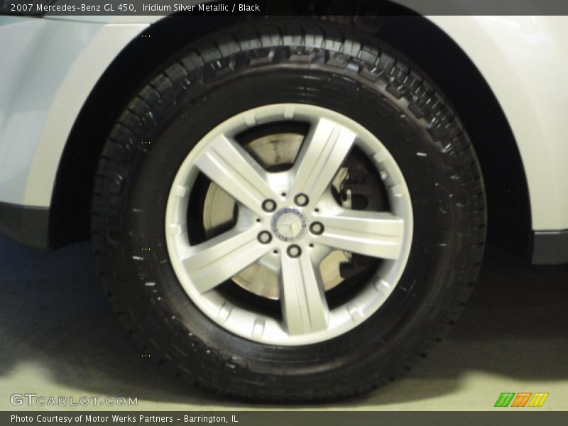 Iridium Silver Metallic / Black 2007 Mercedes-Benz GL 450