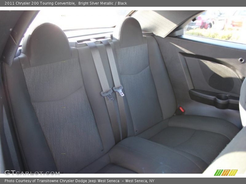 Bright Silver Metallic / Black 2011 Chrysler 200 Touring Convertible