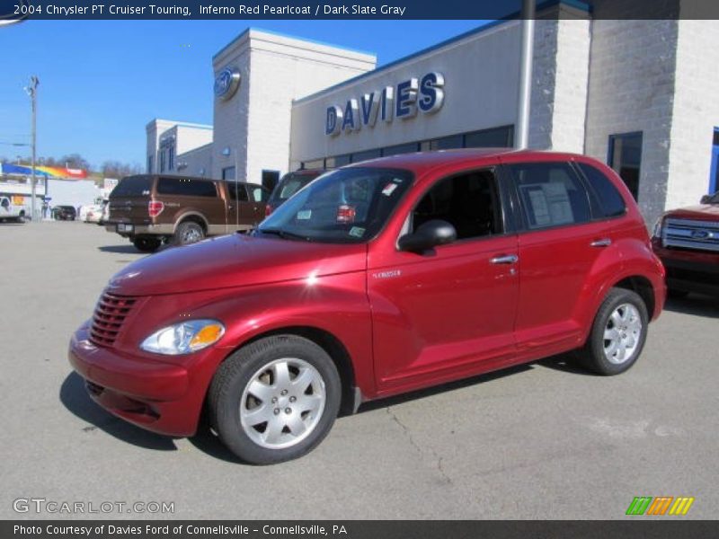 Inferno Red Pearlcoat / Dark Slate Gray 2004 Chrysler PT Cruiser Touring