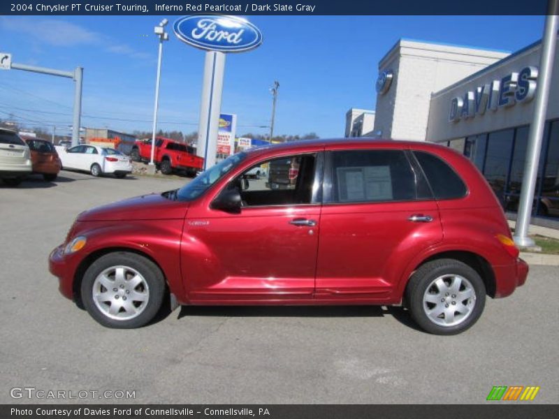 Inferno Red Pearlcoat / Dark Slate Gray 2004 Chrysler PT Cruiser Touring