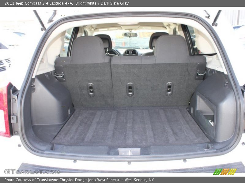 Bright White / Dark Slate Gray 2011 Jeep Compass 2.4 Latitude 4x4