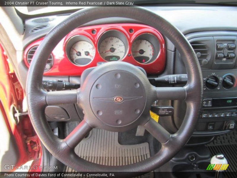 Inferno Red Pearlcoat / Dark Slate Gray 2004 Chrysler PT Cruiser Touring