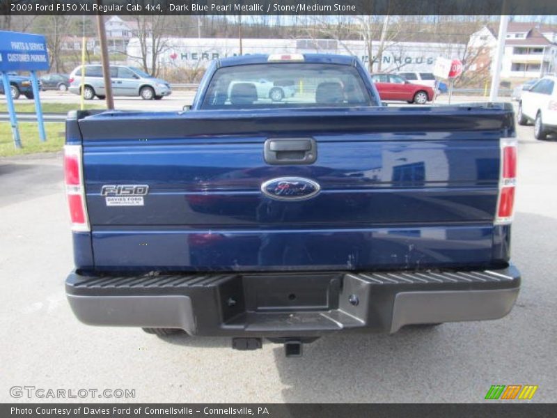 Dark Blue Pearl Metallic / Stone/Medium Stone 2009 Ford F150 XL Regular Cab 4x4
