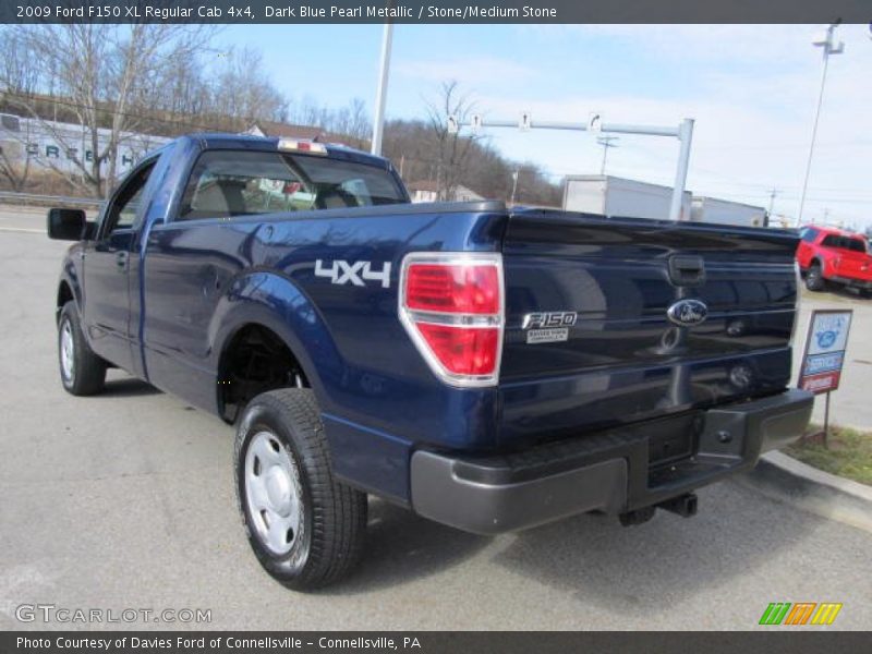 Dark Blue Pearl Metallic / Stone/Medium Stone 2009 Ford F150 XL Regular Cab 4x4