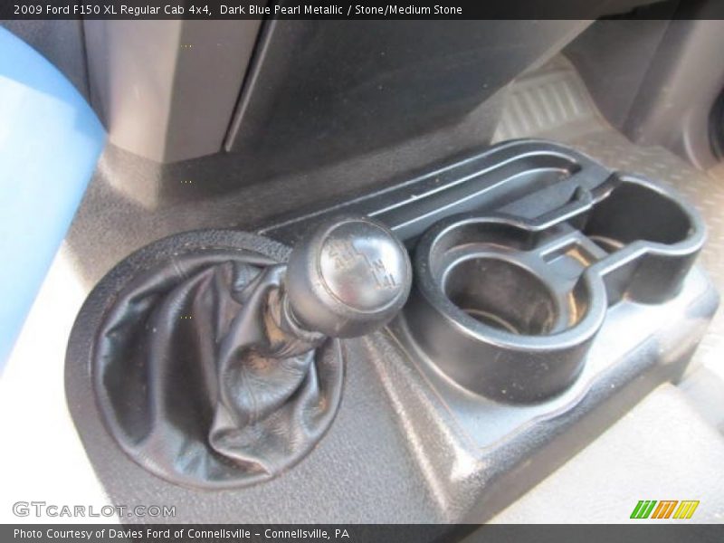 Dark Blue Pearl Metallic / Stone/Medium Stone 2009 Ford F150 XL Regular Cab 4x4