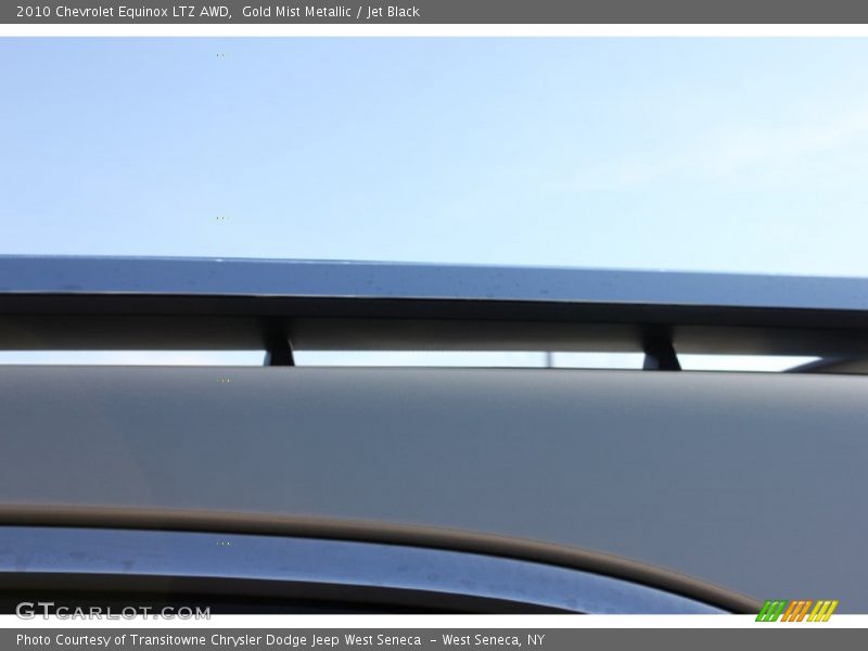 Gold Mist Metallic / Jet Black 2010 Chevrolet Equinox LTZ AWD