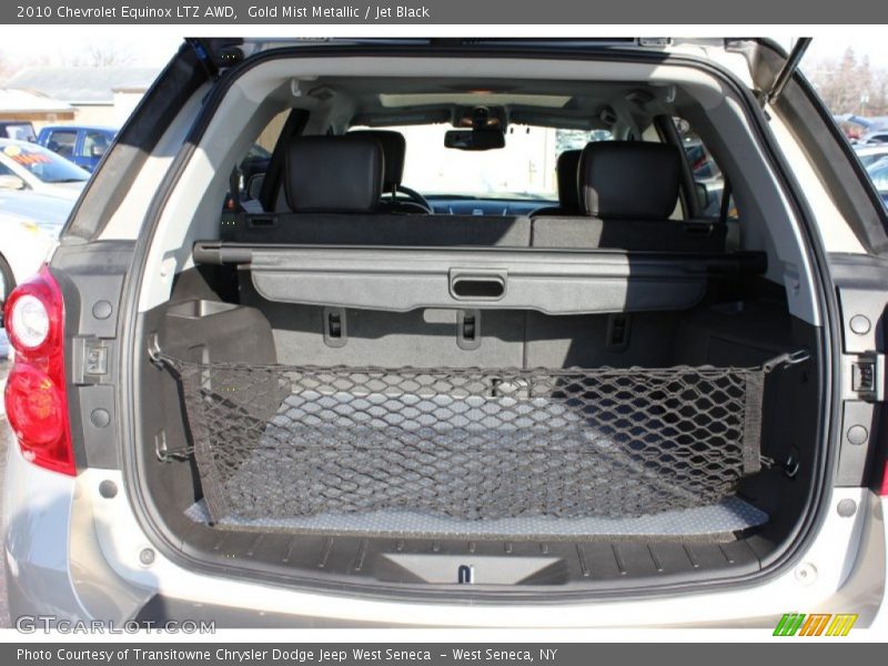 Gold Mist Metallic / Jet Black 2010 Chevrolet Equinox LTZ AWD