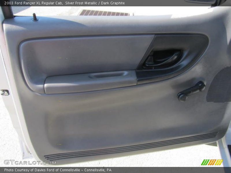 Silver Frost Metallic / Dark Graphite 2003 Ford Ranger XL Regular Cab