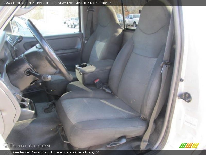  2003 Ranger XL Regular Cab Dark Graphite Interior