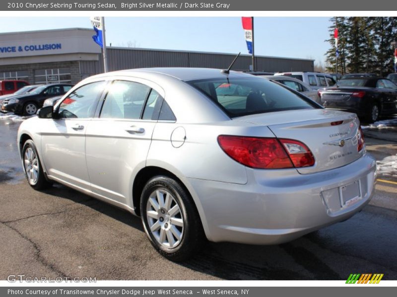 Bright Silver Metallic / Dark Slate Gray 2010 Chrysler Sebring Touring Sedan
