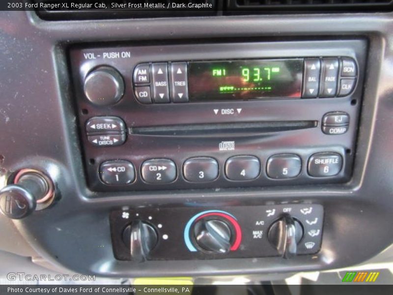 Audio System of 2003 Ranger XL Regular Cab