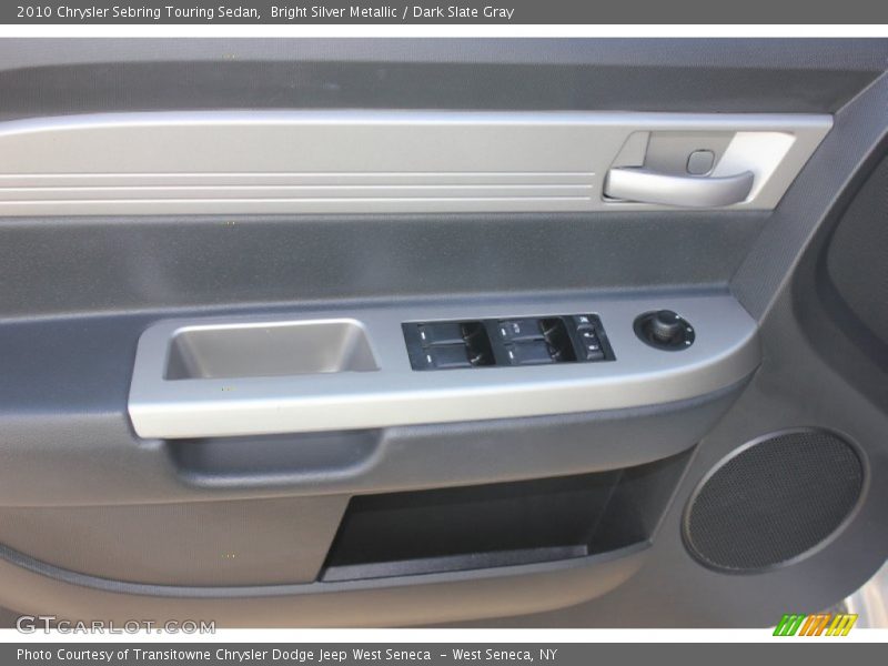 Bright Silver Metallic / Dark Slate Gray 2010 Chrysler Sebring Touring Sedan