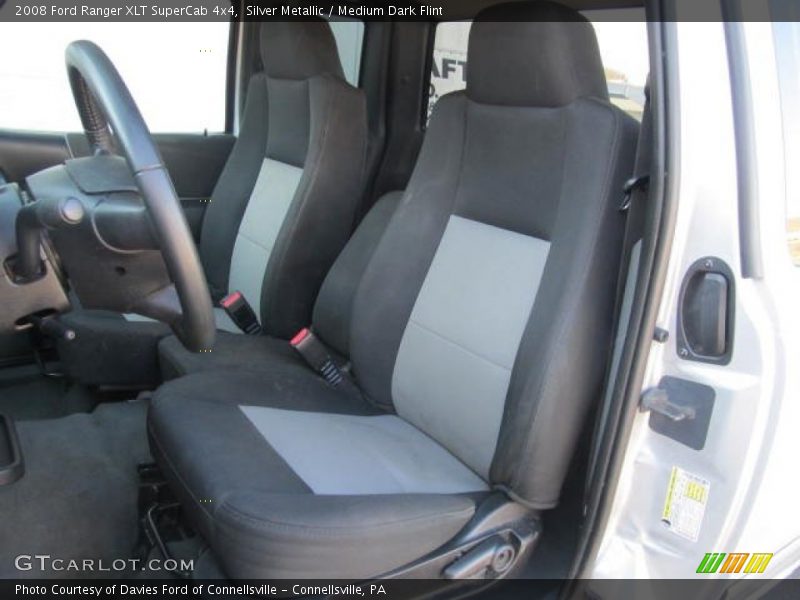 Front Seat of 2008 Ranger XLT SuperCab 4x4