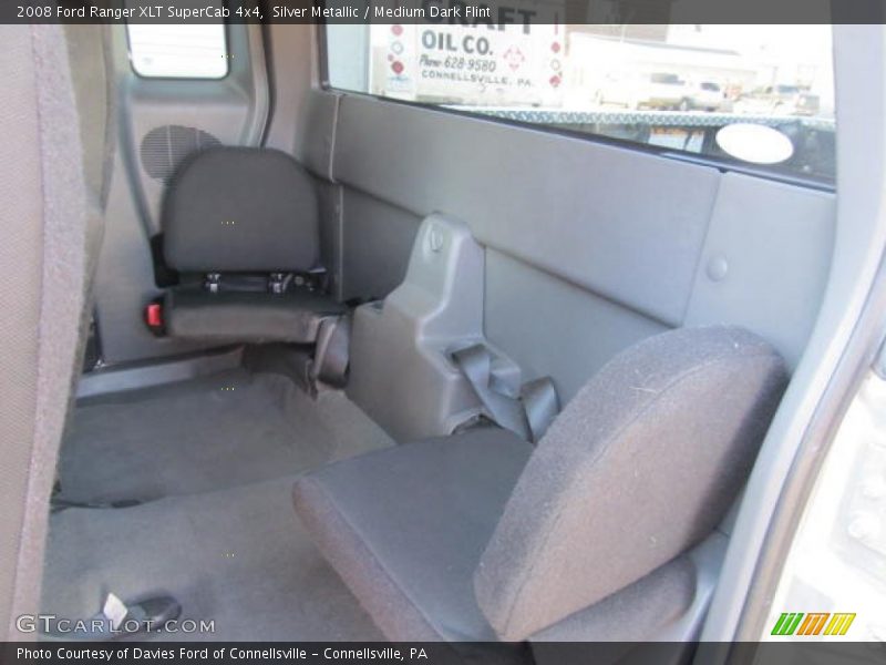 Rear Seat of 2008 Ranger XLT SuperCab 4x4