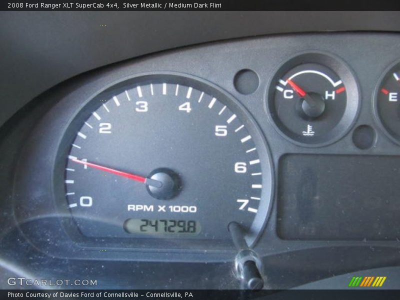 Silver Metallic / Medium Dark Flint 2008 Ford Ranger XLT SuperCab 4x4