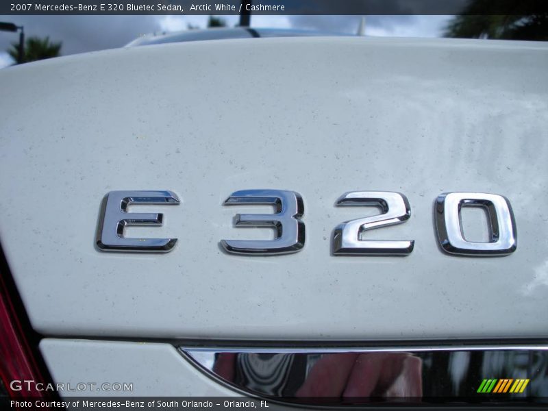 Arctic White / Cashmere 2007 Mercedes-Benz E 320 Bluetec Sedan