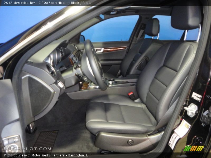 Black / Black 2012 Mercedes-Benz C 300 Sport 4Matic