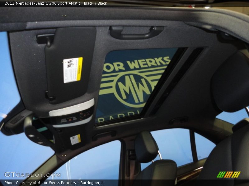 Black / Black 2012 Mercedes-Benz C 300 Sport 4Matic