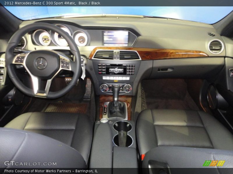 Black / Black 2012 Mercedes-Benz C 300 Sport 4Matic