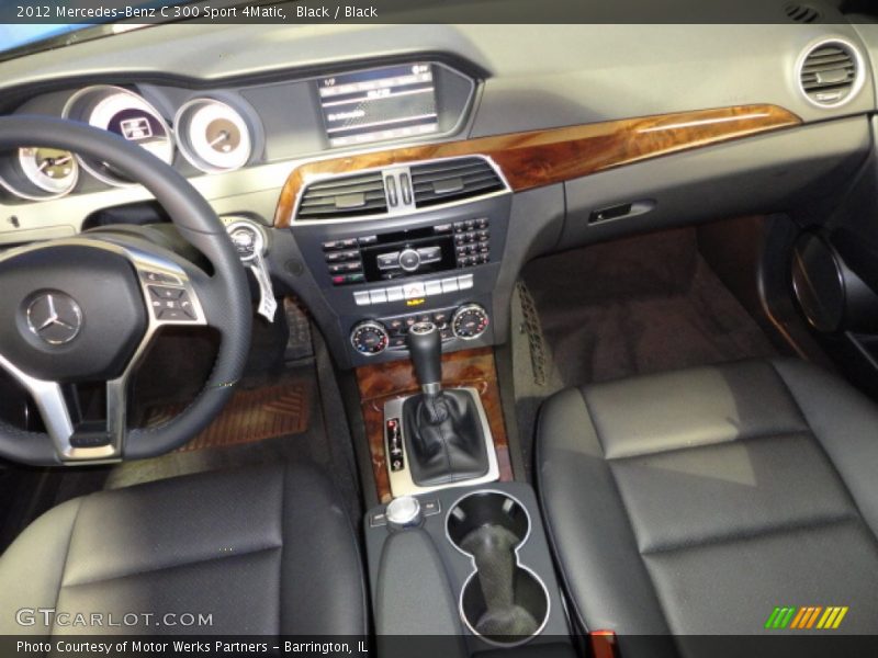 Black / Black 2012 Mercedes-Benz C 300 Sport 4Matic