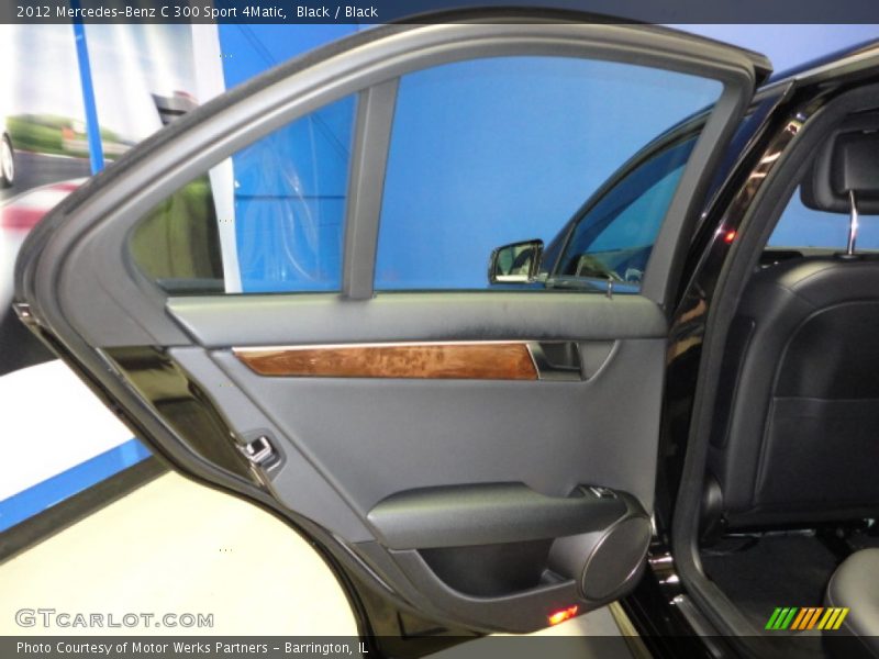 Black / Black 2012 Mercedes-Benz C 300 Sport 4Matic