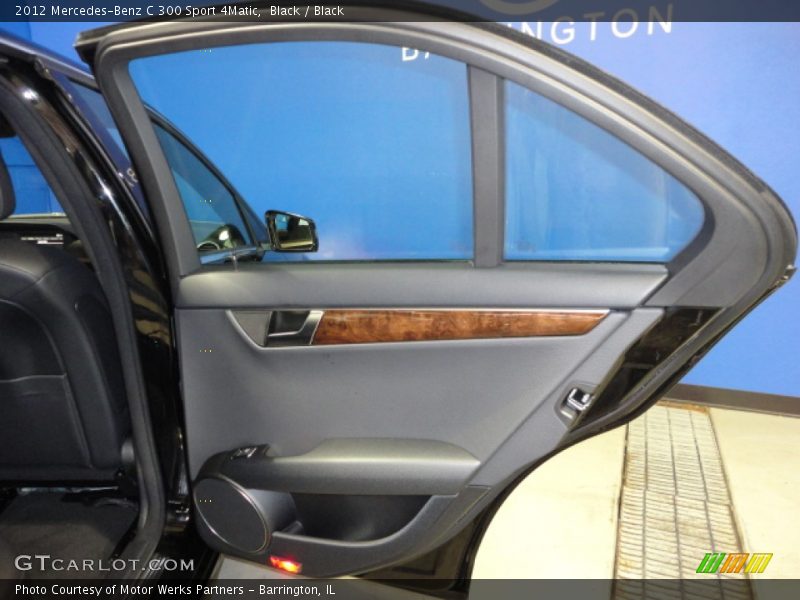 Black / Black 2012 Mercedes-Benz C 300 Sport 4Matic