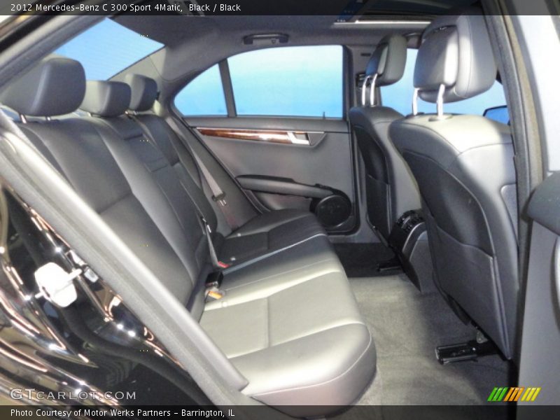 Black / Black 2012 Mercedes-Benz C 300 Sport 4Matic