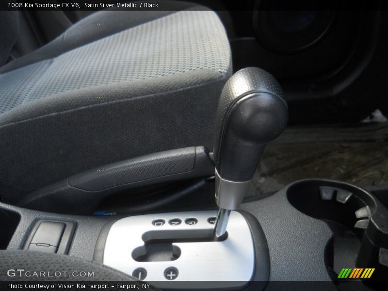 Satin Silver Metallic / Black 2008 Kia Sportage EX V6