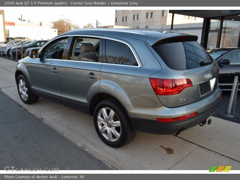 Condor Grey Metallic / Limestone Grey 2008 Audi Q7 3.6 Premium quattro
